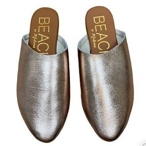 Matisse Metallic Mules